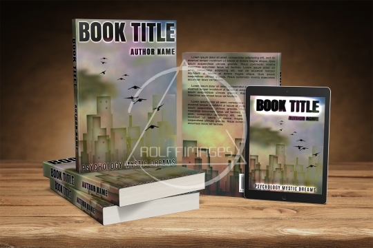 Abstract City – Fantasy | Spiritual | Psychology – Book cover